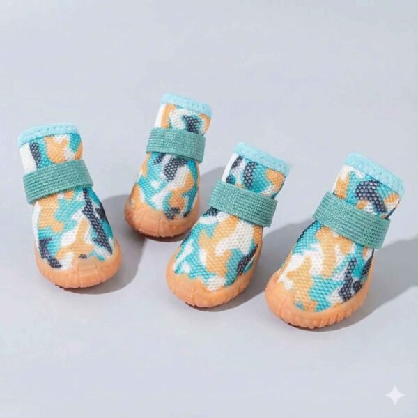 Vibrant Camo Breeze Mesh Boots